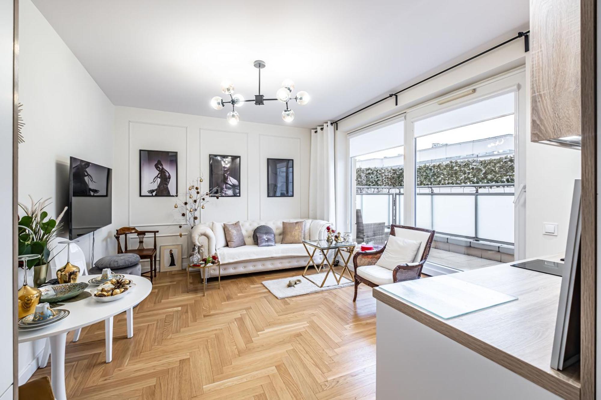 Luksusowy Blisko Centrum, Parking W Garazu Podziemnym Apartament Warszawa